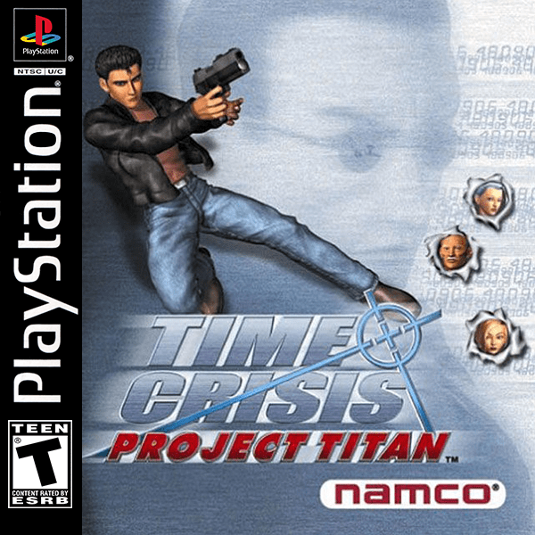 Time Crisis Project Titan box art for Playstation